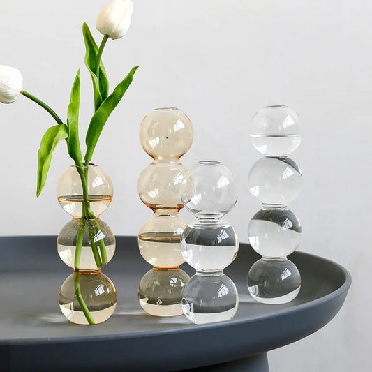 Transparent Flower Vase